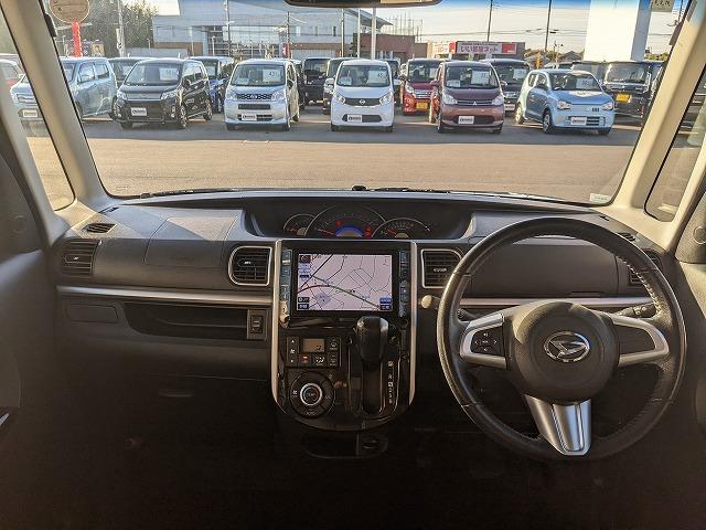 タント カスタムＲＳ　トップエディションＳＡ　両側パワースライドドア　純正８インチナビ　バックカメラ　フルセグｂｌｕｅｔｏｏｔｈ　ＣＤ　ＤＶＤ　衝突軽減ブレーキ　ターボ　ＨＤＭｉ　ＵＳＢ　ＬＥＤヘッドライト（11枚目）