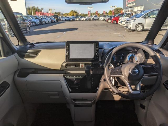 ルークス X 両側パワースライドドア 純正9インチナビ アラウンドビューモニター CD DVD フルセグTV コーナーセンサー 電動格納ミラー オートライト(11枚目)