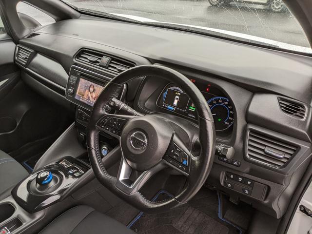 リーフ X 10万台記念車 純正ナビ バックカメラ bluetooth シートヒーター ステアリングヒーター CD レーダークルーズコントロール 衝突軽減ブレーキETC 純正17インチアルミホイール コーナーセンサー(35枚目)