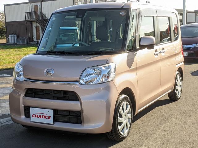 タント Ｘ　ＳＡＩＩ　純正ナビ　Ｂカメラ　ワンセグＴＶ　ＣＤ　片側パワースライドドア　衝突被害軽減ブレーキ　アイドリングストップ　ＥＴＣ　電動格納ミラー　スマートキー（3枚目）