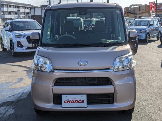 タント Ｘ　ＳＡＩＩ　純正ナビ　Ｂカメラ　ワンセグＴＶ　ＣＤ　片側パワースライドドア　衝突被害軽減ブレーキ　アイドリングストップ　ＥＴＣ　電動格納ミラー　スマートキー（4枚目）