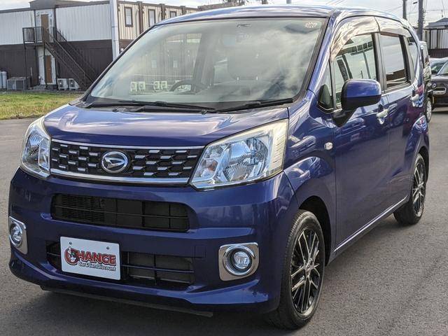 ムーヴ Ｘ　社外ナビ　フルセグＴＶ　Ｂｌｕｅｔｏｏｔｈ　ＣＤ　ＤＶＤ　アイドリングストップ　前後ドラレコ　電動格納ミラー　スマートキー　オートライト　フォグランプ　スマートキー（3枚目）