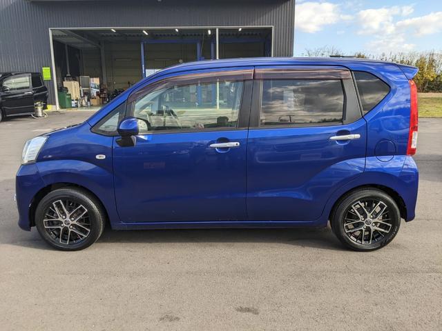 ムーヴ Ｘ　社外ナビ　フルセグＴＶ　Ｂｌｕｅｔｏｏｔｈ　ＣＤ　ＤＶＤ　アイドリングストップ　前後ドラレコ　電動格納ミラー　スマートキー　オートライト　フォグランプ　スマートキー（10枚目）