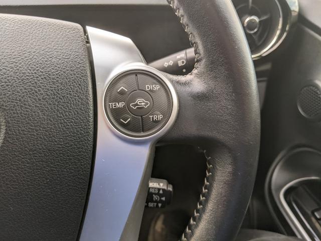 アクア Ｇブラックソフトレザーセレクション　純正ナビ　ＣＤ　ＤＶＤ　フルセグＴＶ　Ｂｌｕｅｔｏｏｔｈ　Ｂカメラ　ＥＴＣ　横滑り防止　クルーズコントロール　スマートキー　電動格納ミラー　ＨＩＤヘッドライト　モデリスタ１５インチＡＷ（14枚目）