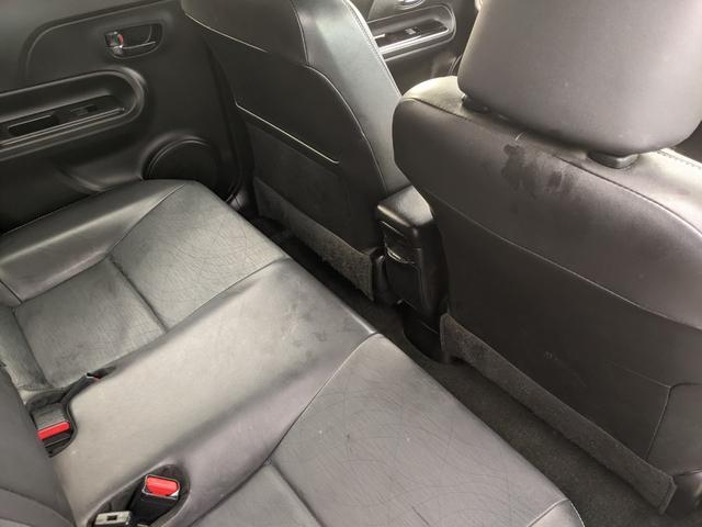 アクア Ｇブラックソフトレザーセレクション　純正ナビ　ＣＤ　ＤＶＤ　フルセグＴＶ　Ｂｌｕｅｔｏｏｔｈ　Ｂカメラ　ＥＴＣ　横滑り防止　クルーズコントロール　スマートキー　電動格納ミラー　ＨＩＤヘッドライト　モデリスタ１５インチＡＷ（42枚目）