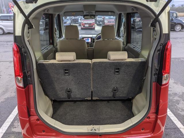 スペーシア Ｘ　社外ナビ　ＣＤ　ＤＶＤ　フルセグＴＶ　Ｂカメラ　片側パワースライドドア　衝突被害軽減ブレーキ　横滑り防止　レーンアシスト　シートヒーター　スマートキー　純正１４インチＡＷ（42枚目）