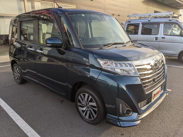 ルーミー カスタムＧ　Ｓ　純正ナビ　ＣＤ　Ｂｌｕｅｔｏｏｔｈ　フルセグＴＶ　Ｂカメラ　ＥＴＣ　両側パワースライドドア　横滑り防止　衝突被害軽減ブレーキ　前ドラレコ　ＬＥＤヘッドライト　フォグランプ　オートライト（5枚目）