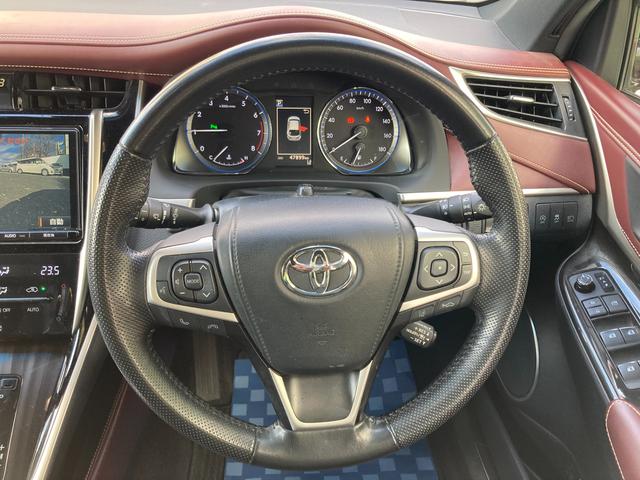 ハリアー エレガンス 衝突被害軽減ブレーキ ナビゲーション バックアイカメラ ETC 電動パーキングブレーキ スマートキー キーレスプッシュスタート フルオートエアコン パワーウィンドウ 電動格納ドアミラー(5枚目)