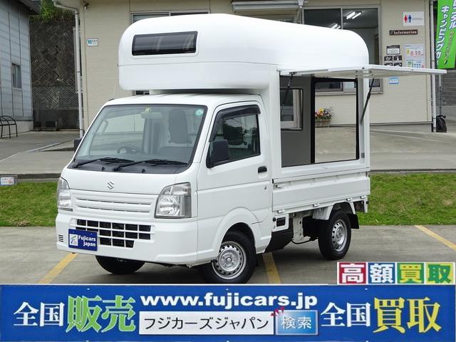 移動販売車　キッチンカー　ケータリングカー　ベース車　ベース車　左・販売窓口　後ろ・出入口ドア　バンク部収納あり　クッションフロア　カスタムベース車　４ナンバー(61枚目)