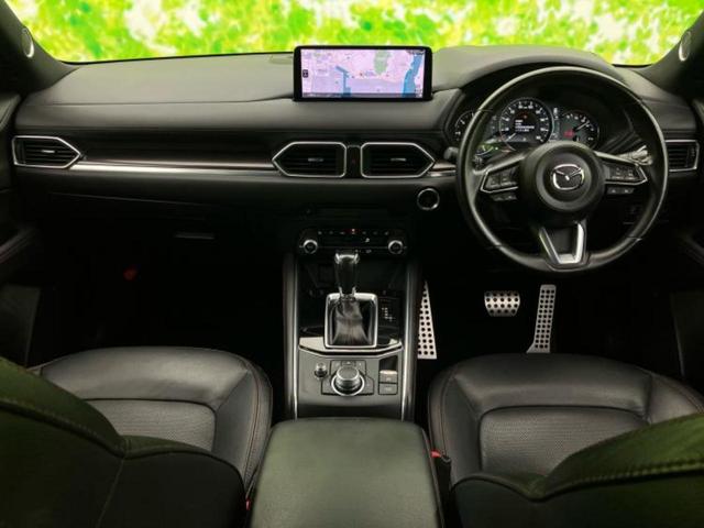 CX-5 XDスポーツアピアランス サンルーフ/BOSE/保証書/純正 SDナビ/アイアクティブセンス(マツダ)/シートヒーター 前席/360°ビューモニター/車線逸脱防止支援システム/シート 合皮/電動バックドア 衝突被害軽減システム(4枚目)