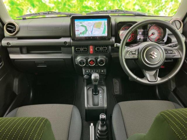 ジムニーシエラ 4WD JC 保証書/社外 9インチ SDナビ/セーフティサポート(スズキ)/シートヒーター 前席/車線逸脱防止支援システム/ドライブレコーダー 前後/ヘッドランプ LED/Bluetooth接続/ETC2.0(4枚目)