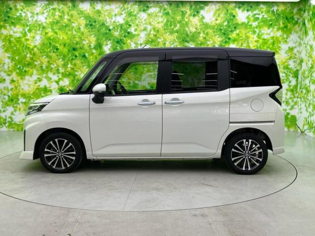 ルーミー カスタムG-T 純正 9インチ SDナビ/スマートアシスト(トヨタ・ダイハツ)/両側電動スライドドア/シートヒーター 前席/車線逸脱防止支援システム/ヘッドランプ LED/USBジャック/Bluetooth接続(2枚目)