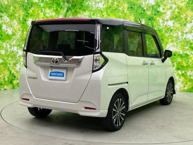 ルーミー カスタムG-T 純正 9インチ SDナビ/スマートアシスト(トヨタ・ダイハツ)/両側電動スライドドア/シートヒーター 前席/車線逸脱防止支援システム/ヘッドランプ LED/USBジャック/Bluetooth接続(3枚目)