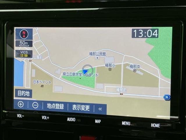 ルーミー カスタムG-T 純正 9インチ SDナビ/スマートアシスト(トヨタ・ダイハツ)/両側電動スライドドア/シートヒーター 前席/車線逸脱防止支援システム/ヘッドランプ LED/USBジャック/Bluetooth接続(9枚目)