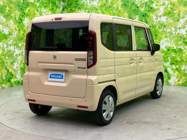 スペーシア ハイブリッドG セーフティサポート(スズキ)/車線逸脱防止支援システム/ヘッドランプ LED/EBD付ABS/横滑り防止装置/アイドリングストップ/禁煙車/衝突安全ボディ/パワーウインドウ/エンジンスタートボタン(3枚目)