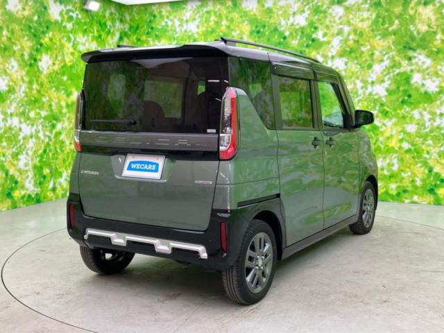 デリカミニ 4WD Tプレミアム 社外 ナビ/デジタルルームミラー/衝突安全装置/両側電動スライドドア/シートヒーター 前席/マルチアラウンドモニター/車線逸脱防止支援システム/シート ハーフレザー/ドライブレコーダー 社外 4WD(3枚目)