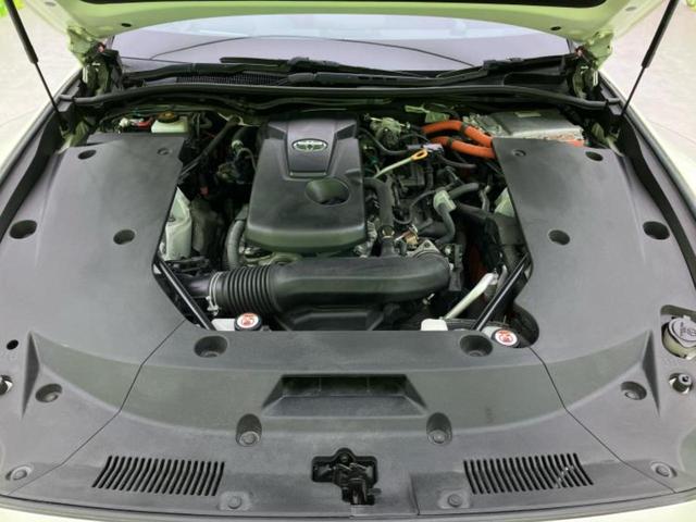 クラウンハイブリッド ＲＳアドバンス　新品タイヤ／モデリスタエアロ／保証書／純正　８インチ　メモリーナビ／デジタルインナーミラー／トヨタセーフティセンス／エアーシート　前席／パノラミックビューモニター／車線逸脱防止支援システム　フルエアロ（48枚目）