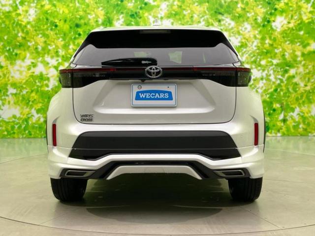 ヤリスクロス 4WD Z 純正エアロ/ディスプレイオーディオ+ナビ8インチ/デジタルインナーミラー/衝突安全装置/シートヒーター/パノラミックビューモニター/車線逸脱防止支援システム/シート ハーフレザー 衝突被害軽減システム(55枚目)