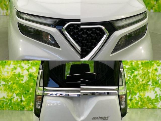 ソリオバンディット バンディットハイブリッドSV 保証書/純正 9インチ メモリーナビ/セーフティサポート(スズキ)/両側電動スライドドア/シートヒーター 前席/全方位モニター/車線逸脱防止支援システム/ヘッドランプ LED/USBジャック(61枚目)