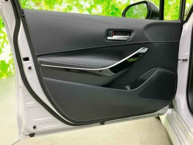 カローラスポーツ ハイブリッドＧ　Ｚ　純正エアロ／保証書／ディスプレイオーディオ／衝突安全装置／シートヒーター／車線逸脱防止支援システム／シート　合皮／ヘッドランプ　ＬＥＤ／ＵＳＢジャック／Ｂｌｕｅｔｏｏｔｈ接続／ＥＢＤ付ＡＢＳ　記録簿（24枚目）