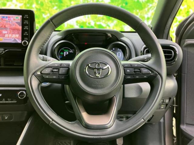 ヤリス ４ＷＤハイブリッドＺ　保証書／ディスプレイオーディオ／衝突安全装置／シートヒーター／パノラミックビューモニター／車線逸脱防止支援システム／パーキングアシスト　バックガイド／ドライブレコーダー　前後　衝突被害軽減システム（18枚目）