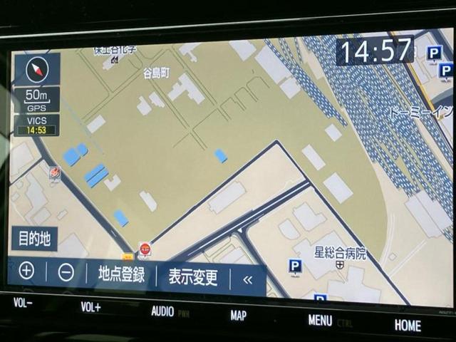 ヴォクシー ハイブリッドＺＳキラメキ３　新品タイヤ／保証書／純正　９インチ　ＳＤナビ／フリップダウンモニター／衝突安全装置／両側電動スライドドア／シートヒーター／車線逸脱防止支援システム／シート　ハーフレザー　衝突被害軽減システム　ＥＴＣ（9枚目）