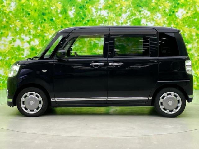 ムーヴキャンバス ４ＷＤ　ＸメイクアップリミテッドＳＡ３　新品タイヤ／保証書／純正　ＳＤナビ／衝突安全装置／両側電動スライドドア／全方位モニター／車線逸脱防止支援システム／ヘッドランプ　ＬＥＤ／Ｂｌｕｅｔｏｏｔｈ接続／ＥＢＤ付ＡＢＳ／横滑り防止装置　４ＷＤ（2枚目）