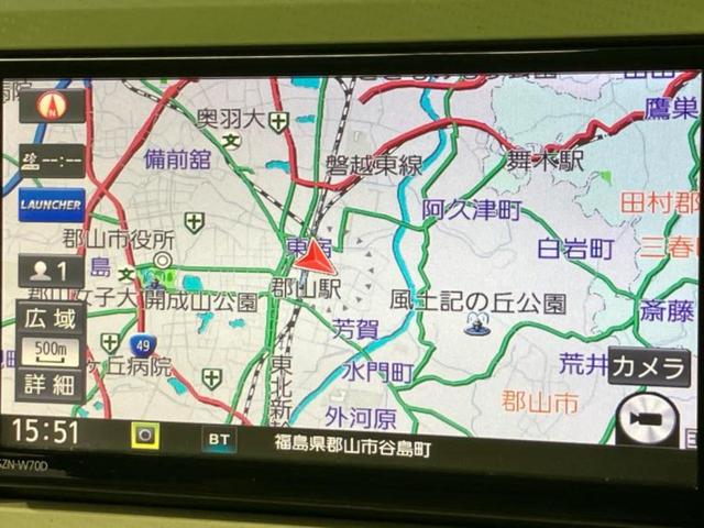 ムーヴキャンバス ４ＷＤ　ＸメイクアップリミテッドＳＡ３　新品タイヤ／保証書／純正　ＳＤナビ／衝突安全装置／両側電動スライドドア／全方位モニター／車線逸脱防止支援システム／ヘッドランプ　ＬＥＤ／Ｂｌｕｅｔｏｏｔｈ接続／ＥＢＤ付ＡＢＳ／横滑り防止装置　４ＷＤ（9枚目）