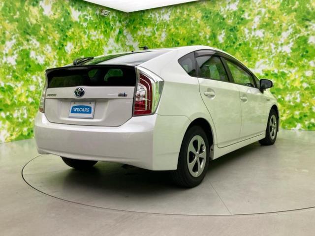 プリウス Ｓ　社外　ＳＤナビ／ヘッドランプ　ＨＩＤ／Ｂｌｕｅｔｏｏｔｈ接続／ＥＴＣ／ＥＢＤ付ＡＢＳ／横滑り防止装置／アイドリングストップ／フルセグＴＶ／エアバッグ　運転席／エアバッグ　助手席／エアバッグ　サイド（3枚目）