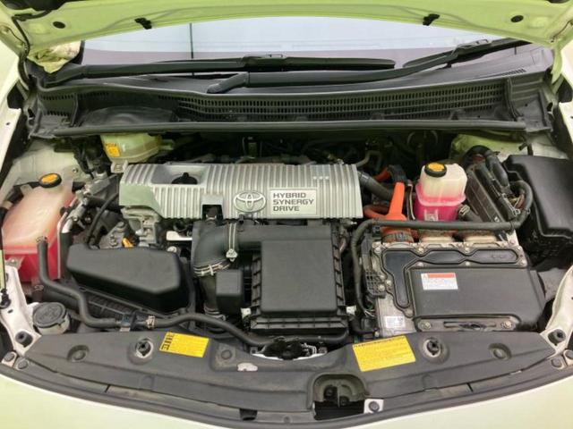 プリウス Ｓ　社外　ＳＤナビ／ヘッドランプ　ＨＩＤ／Ｂｌｕｅｔｏｏｔｈ接続／ＥＴＣ／ＥＢＤ付ＡＢＳ／横滑り防止装置／アイドリングストップ／フルセグＴＶ／エアバッグ　運転席／エアバッグ　助手席／エアバッグ　サイド（52枚目）