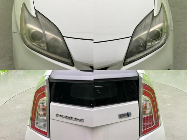 プリウス Ｓ　社外　ＳＤナビ／ヘッドランプ　ＨＩＤ／Ｂｌｕｅｔｏｏｔｈ接続／ＥＴＣ／ＥＢＤ付ＡＢＳ／横滑り防止装置／アイドリングストップ／フルセグＴＶ／エアバッグ　運転席／エアバッグ　助手席／エアバッグ　サイド（56枚目）