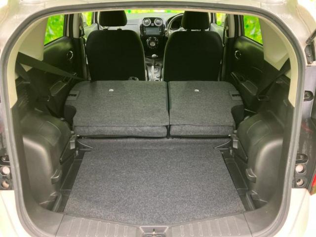 ノート X 新品タイヤ/純正 SDナビ/インテリジェントルームミラー/アラウンドビューモニター/ヘッドランプ HID/Bluetooth接続/ETC/EBD付ABS/アイドリングストップ/フルセグTV/DVD(21枚目)