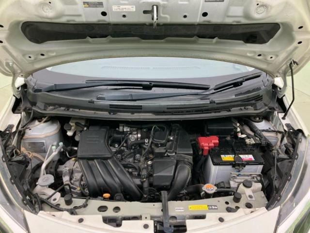 ノート X 新品タイヤ/純正 SDナビ/インテリジェントルームミラー/アラウンドビューモニター/ヘッドランプ HID/Bluetooth接続/ETC/EBD付ABS/アイドリングストップ/フルセグTV/DVD(51枚目)