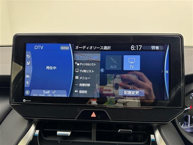 ハリアー Ｚ　レザーパッケージ　純正メモリナビ（フルセグＴＶ／Ｂｌｕｅｔｏｏｔｈ／ＡＭ／ＦＭ）　横滑り防止措置　盗難防止措置　レーンキープアシスト　衝突軽減システム　アダクティブクルーズコントロール　デジタルインナー（4枚目）