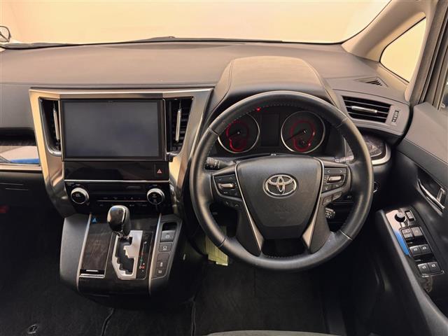 ヴェルファイア ２．５Ｚ　衝突軽減ブレーキ　純正ＳＤナビ　フルセグＴＶ　ＣＤ　ＤＶＤ　ＢＴ　ＭＳＶ　両側パワースライド　バックカメラ　ドラレコ　クリアランスソナー　電子パーキング　ドアバイザー　　スマーキー　プッシュスタート（3枚目）