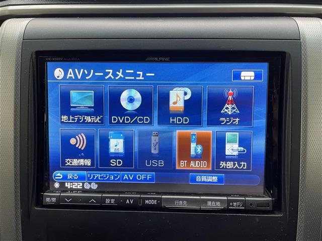 ヴェルファイア ２．４Ｚ　社外ＨＤＤナビＢカメラビルドインＥＴＣ社外フリップダウンモニター両側パワースライドドアＨＩＤヘッドライトフォグランプオートライト純正１８インチアルミホイール純正マットコーナーセンサースマートキー（4枚目）