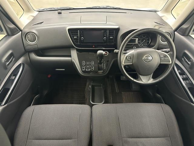 デイズルークス ハイウェイスター Gターボ 純正ナビ全方位モニターETC前方ドライブレコーダーLEDヘッドライトLEDフォグランプオートライトオートハイビーム衝突軽減ブレーキ車線逸脱警報オートクルーズコントロール純正アルミホイール両側パワスラ(15枚目)