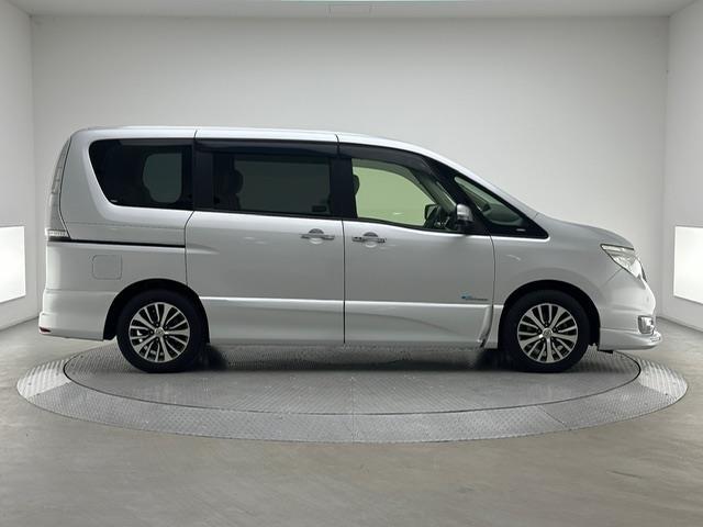 セレナ ハイウェイスターG エアロモード S-HV Aセフ 純正ナビ フルセグ CD DVD BT MSV HDMI 社外フリップダウンモニター アラウンドビューモニター ガラスルーフ エマージェンシーブレーキ LDA クルーズコントロール ビルトインETC(34枚目)