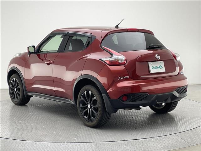 ジューク 15RX Vセレクション 純正SDナビ(CD/DVD/フルセグ/Bluetooth) バックカメラ 前方ドライブレコーダー 純正17インチアルミホイール HIDヘッドライト 衝突被害軽減ブレーキ オートライト(22枚目)
