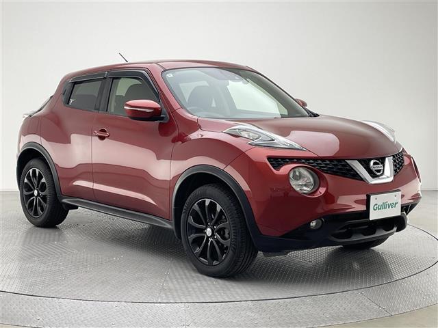 ジューク 15RX Vセレクション 純正SDナビ(CD/DVD/フルセグ/Bluetooth) バックカメラ 前方ドライブレコーダー 純正17インチアルミホイール HIDヘッドライト 衝突被害軽減ブレーキ オートライト(32枚目)