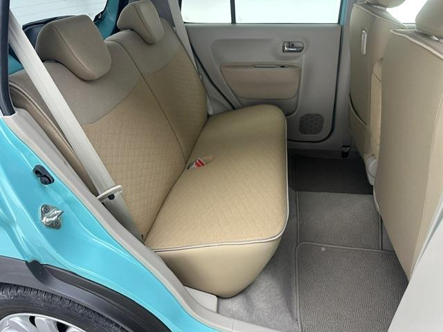 アルトラパン Ｘ　純正ナビＥＴＣアラウンドビューモニターシートヒーター衝突軽減ブレーキレーンディパーチャーアラートＬＥＤヘッドライトオートライト純正１４インチアルミホイール純正マット純正ドアバイザークリアランスソナー（19枚目）