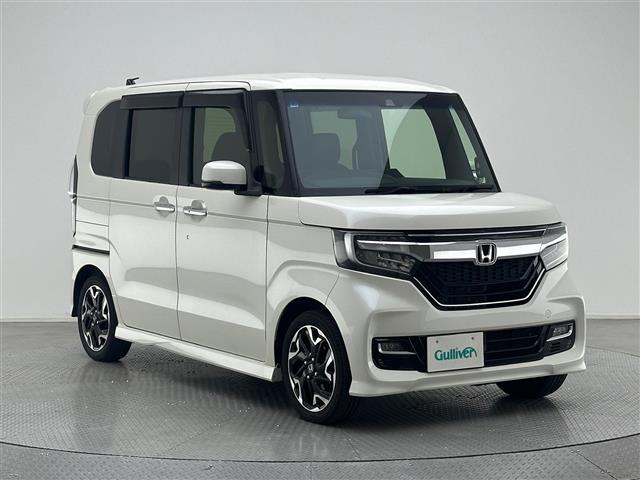 N-BOXカスタム G・Lターボホンダセンシング 社外SDナビバックカメラETC両側パワースライドLEDヘッドライトオートライトフォグランプホンダセンシング衝突軽減ブレーキ追従クルーズコントロール純正15インチアルミホイール純正フロアマット(36枚目)