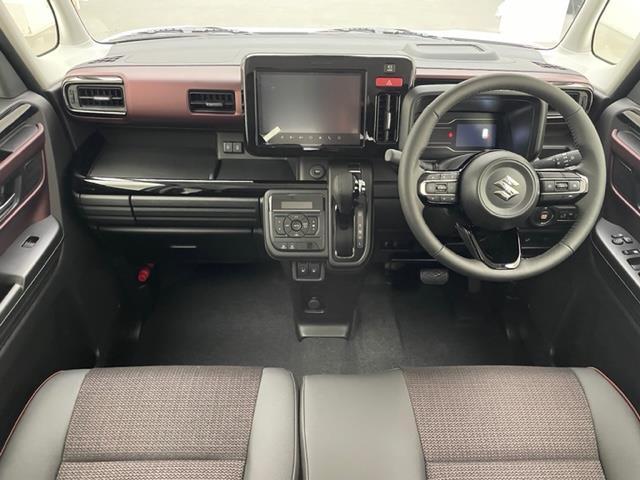 スペーシアカスタム ハイブリッドXS 届出済未使用車 純正メモリナビ 純正DA 両側パワースライドドア アラウンドビューモニター コーナーセンサー ハーフレザー シートヒーター ステアリングヒーター ヘッドライトレベライザー スペアキー1(18枚目)