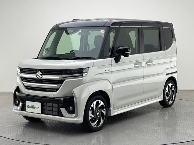 スペーシアカスタム ハイブリッドXS 届出済未使用車 純正メモリナビ 純正DA 両側パワースライドドア アラウンドビューモニター コーナーセンサー ハーフレザー シートヒーター ステアリングヒーター ヘッドライトレベライザー スペアキー1(28枚目)