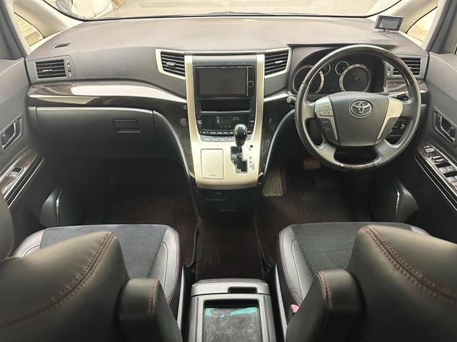 ヴェルファイア 2.4Z ゴールデンアイズII 純正ナビ フルセグ CD DVD BT MSV 純正フリップダウンモニター 両側パワースライド バックカメラ ビルトインETC クルーズコントロール クリアランスソナー パワーバックドア HID(18枚目)