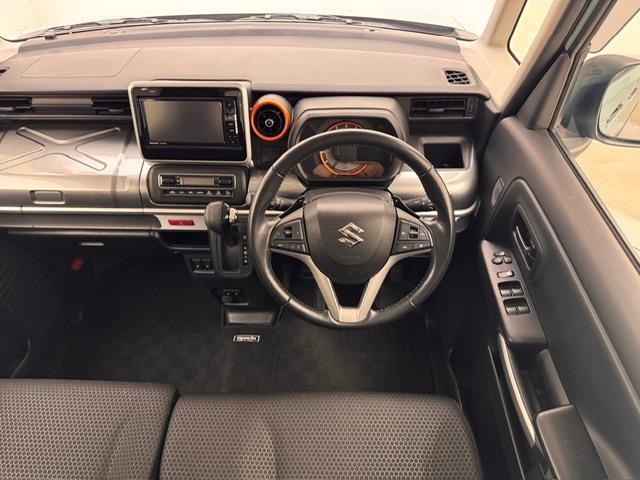 スペーシアギア ハイブリッドXZ ターボ 社外SDナビ 両側パワースライドドア ドライブレコーダー アイドリングストップ シートヒーター ビルトインETC コーナーセンサー レーダークルーズコントロール ルーフレール LEDヘッドライト(19枚目)