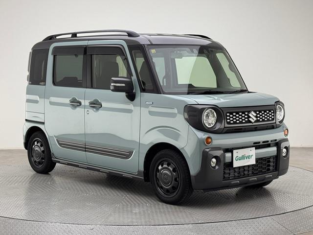 スペーシアギア ハイブリッドXZ ターボ 社外SDナビ 両側パワースライドドア ドライブレコーダー アイドリングストップ シートヒーター ビルトインETC コーナーセンサー レーダークルーズコントロール ルーフレール LEDヘッドライト(42枚目)