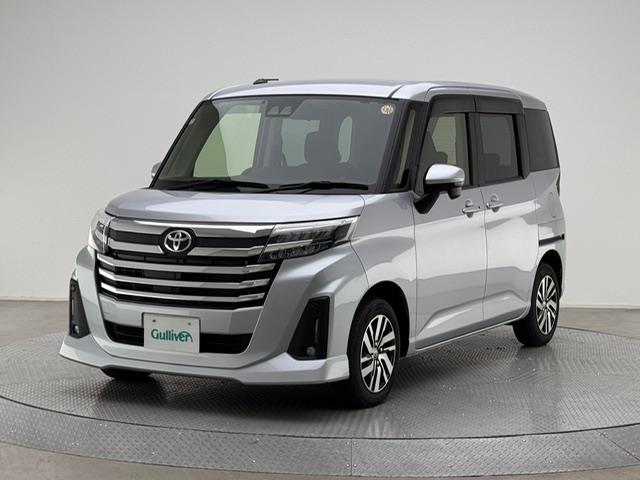 ルーミー カスタムG 純正SDナビ フルセグ CD DVD BT MSV 両側パワースライドドア レーダークルーズコントロール LKA 衝突軽減ブレーキ コーナーセンサー 電子パーキング HOLD LEDヘッドライト(22枚目)