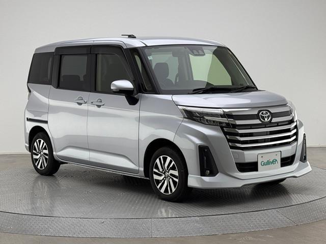 ルーミー カスタムG 純正SDナビ フルセグ CD DVD BT MSV 両側パワースライドドア レーダークルーズコントロール LKA 衝突軽減ブレーキ コーナーセンサー 電子パーキング HOLD LEDヘッドライト(33枚目)