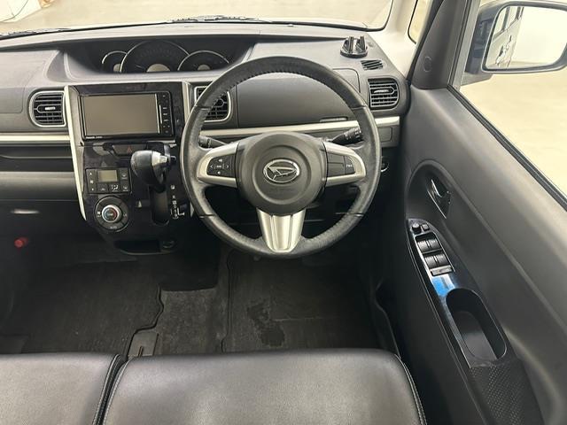 タント カスタムＲＳ　トップエディションＳＡＩＩＩ　社外ＳＤナビ　フルセグ　ＣＤ　ＤＶＤ　ＢＴ　ＭＳＶ　バックカメラ　両側パワースライドドア　ハーフレザーシート　シートヒーター　衝突軽減ブレーキ　レーンキープアシスト　コーナーセンサー　スマートキー（14枚目）